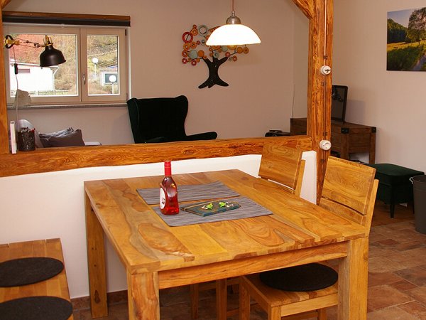 Gartenwohnung im Ferienhaus in Oberfranken